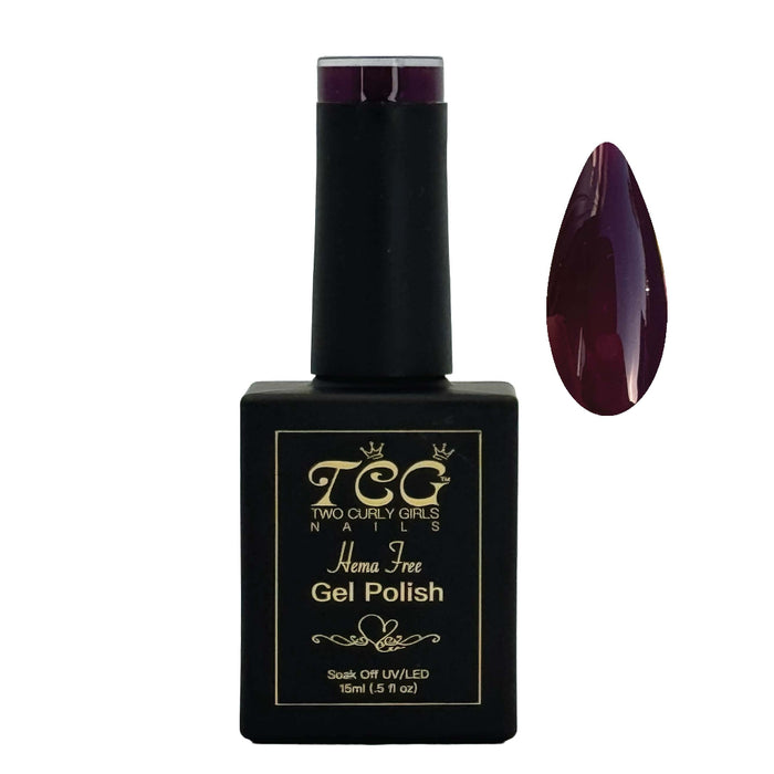 Black Cherry Glaze Gel Polish