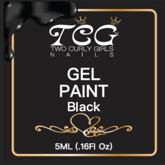 5ml Gel Paint Black