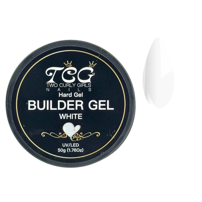 White 50 gram Hema-free Hard Gel