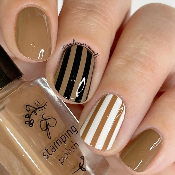 115 Coffee Bean Nail Stamping Colour (REDUCED TO CLEAR) - NSI NZ Ltd