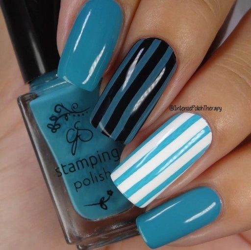 #85 Teal me off the Ceiling - Nail Stamping Colour (5 Free Formula)