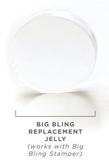 Clear Jelly Stamper replacement Jelly Stamper for Big Bling 2 Pack