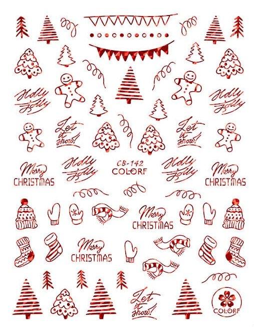 CB142 Christmas Sticker - NSI NZ Ltd