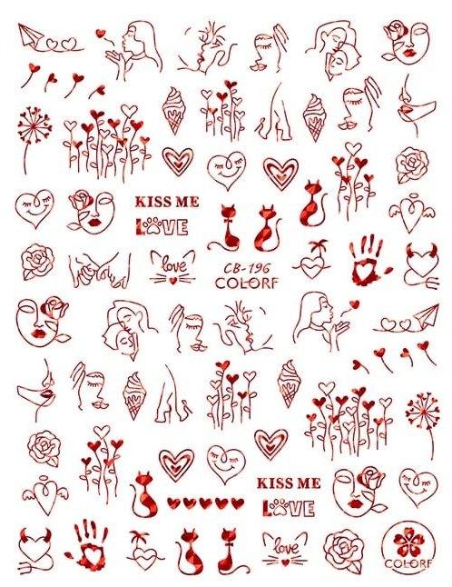 CB196 Valentines Sticker - NSI NZ Ltd