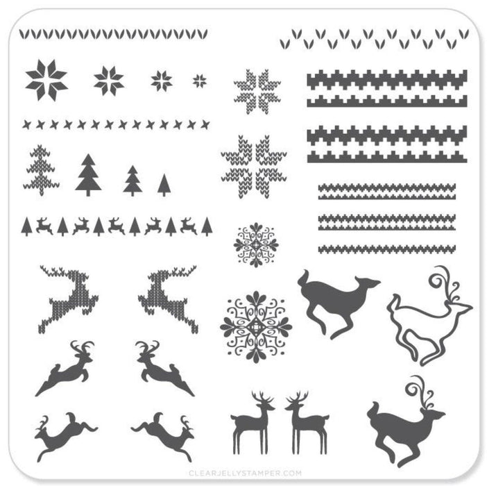 Christmas Sweater (CjSC-02) - Steel Stamping Plate
