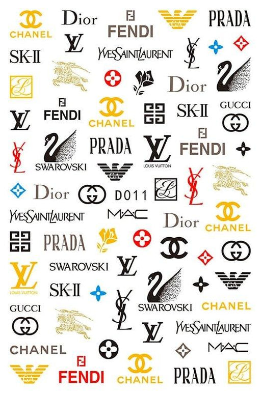 D011 Designer Nail Sticker - NSI NZ Ltd