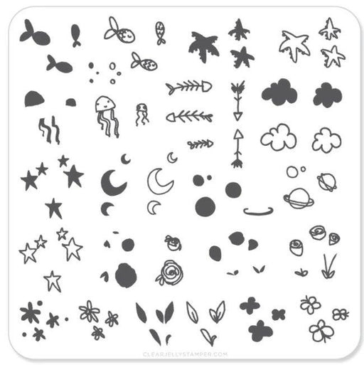 MINI Sea and Stars Doodle CjS17 - NSI NZ Ltd