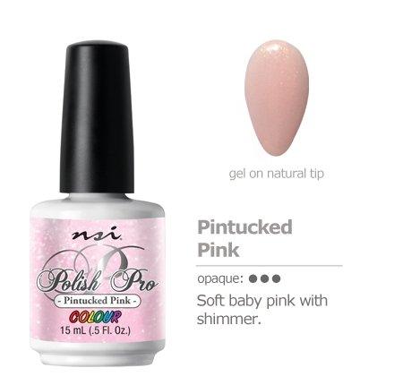 Pintucked Pink Gel Polish - NSI NZ Ltd