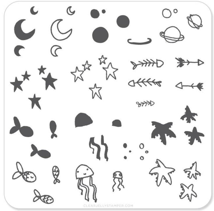 Sea and Stars Doodle CjS19 - NSI NZ Ltd