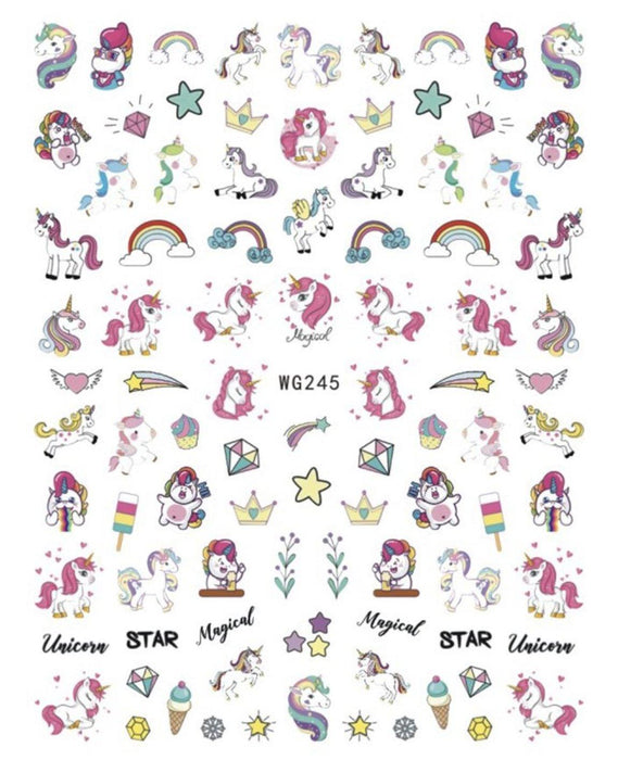 WG245 Unicorn Stickers - NSI NZ Ltd
