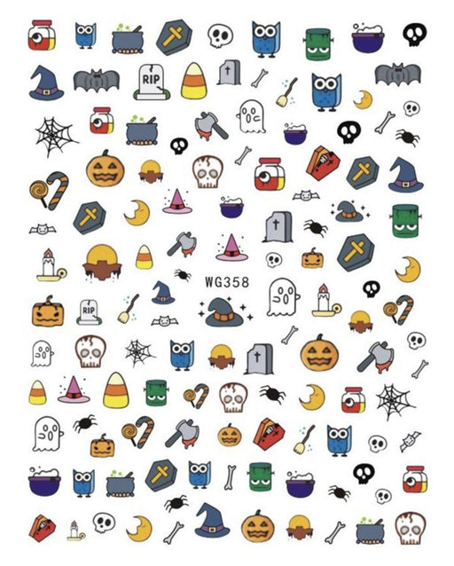 WG358 Halloween Stickers - NSI NZ Ltd