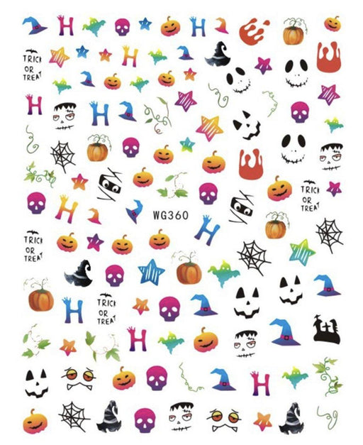 WG360 Halloween Stickers - NSI NZ Ltd