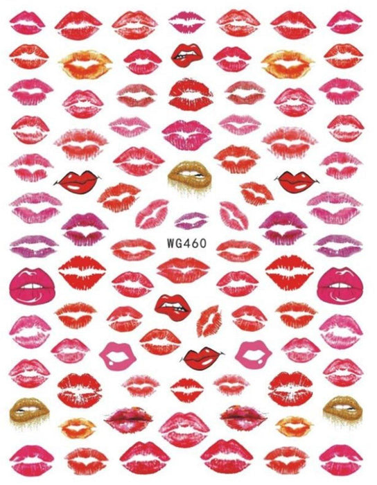 WG460 Valentines Nail Stickers - NSI NZ Ltd