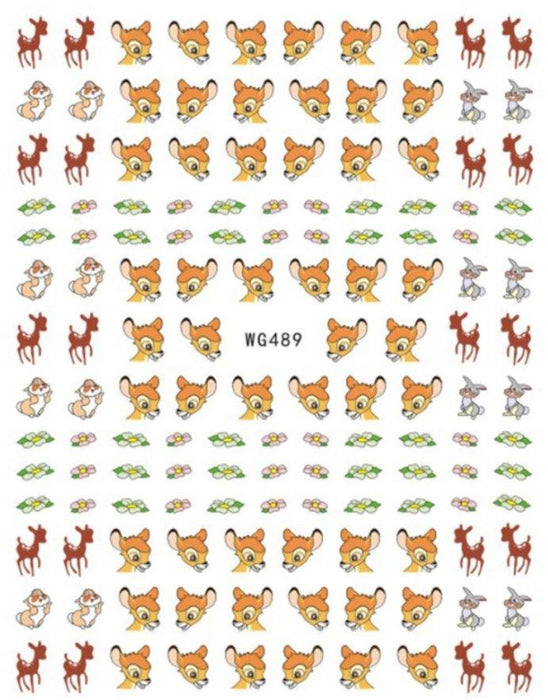 WG489 Designer Nail Stickers - NSI NZ Ltd