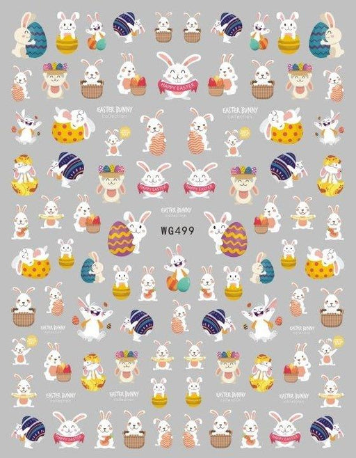 WG499 Easter Nail Stickers - NSI NZ Ltd