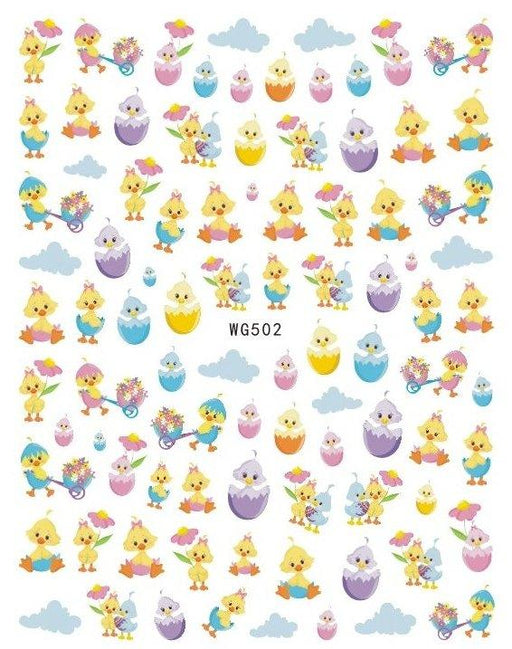 WG502 Easter Nail Stickers - NSI NZ Ltd