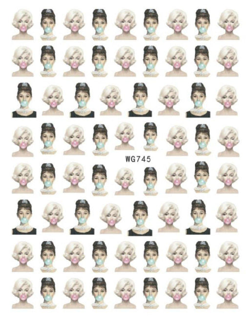 WG745 Designer Nail Stickers - NSI NZ Ltd