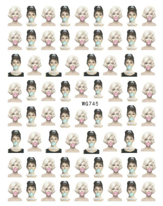 WG745 Designer Nail Stickers - NSI NZ Ltd