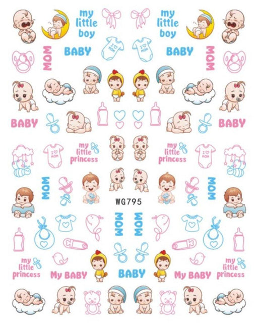 WG795 Baby Nail Stickers - NSI NZ Ltd