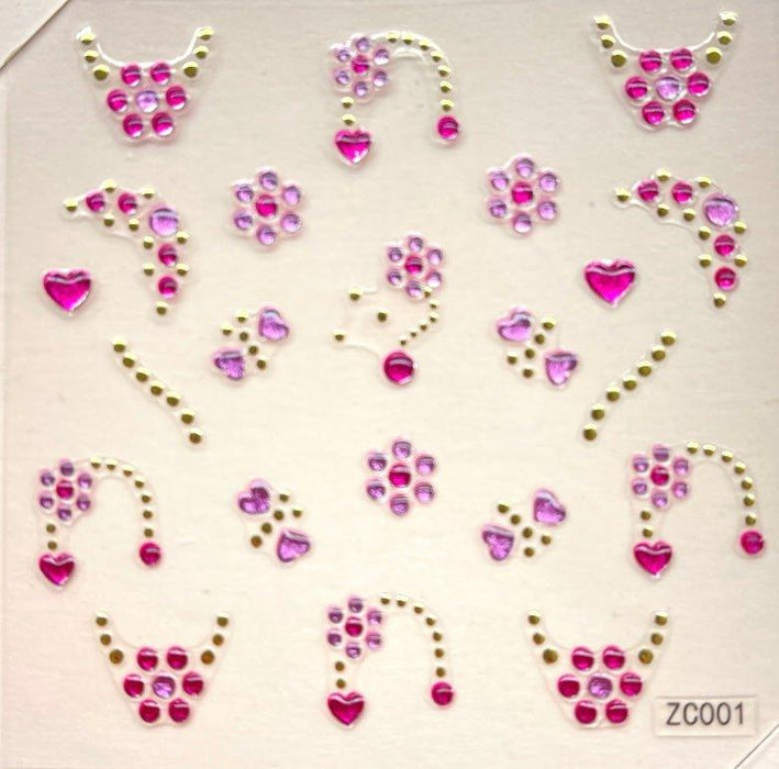 ZC001 Nail Gem Sticker - NSI NZ Ltd