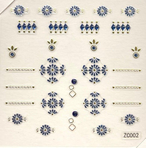 ZC002 Nail Gem Sticker - NSI NZ Ltd