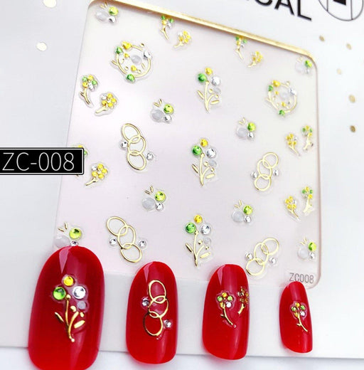 ZC008 Nail Gem Sticker - NSI NZ Ltd