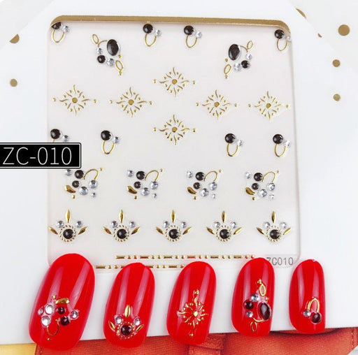 ZC010 Nail Gem Sticker - NSI NZ Ltd