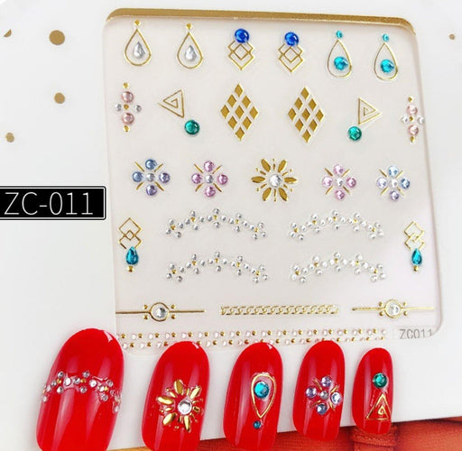 ZC011 Nail Gem Sticker - NSI NZ Ltd