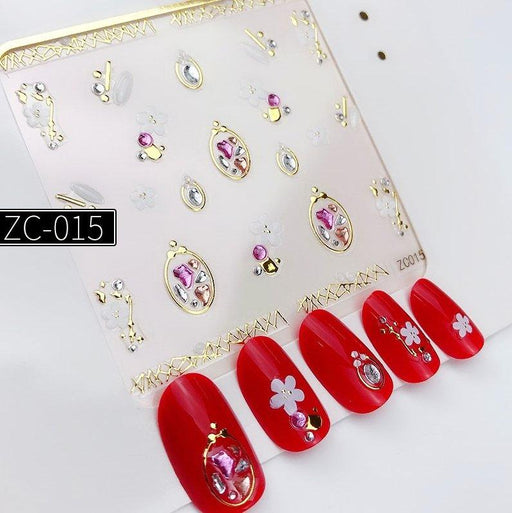 ZC015 Nail Gem Sticker - NSI NZ Ltd