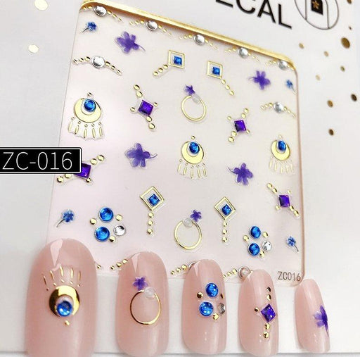 ZC016 Nail Gem Sticker - NSI NZ Ltd
