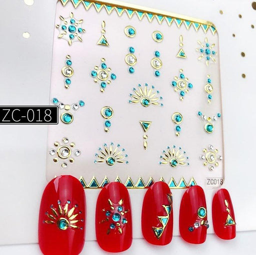 ZC018 Nail Gem Sticker - NSI NZ Ltd