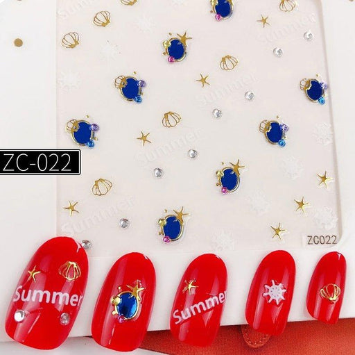 ZC022 Nail Gem Sticker - NSI NZ Ltd