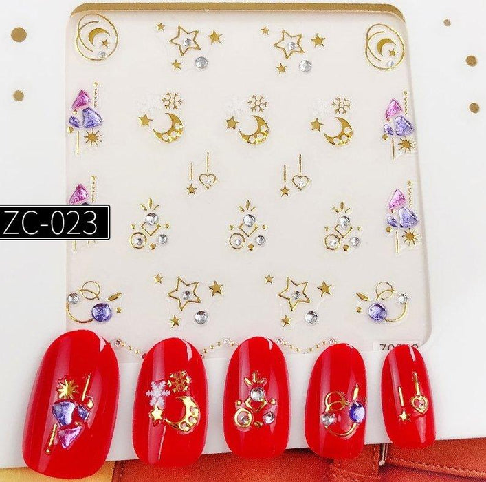 ZC023 Nail Gem Sticker - NSI NZ Ltd