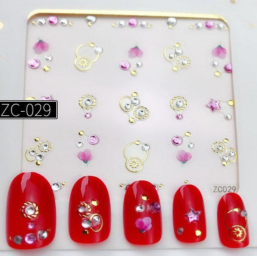 ZC029 Nail Gem Sticker - NSI NZ Ltd