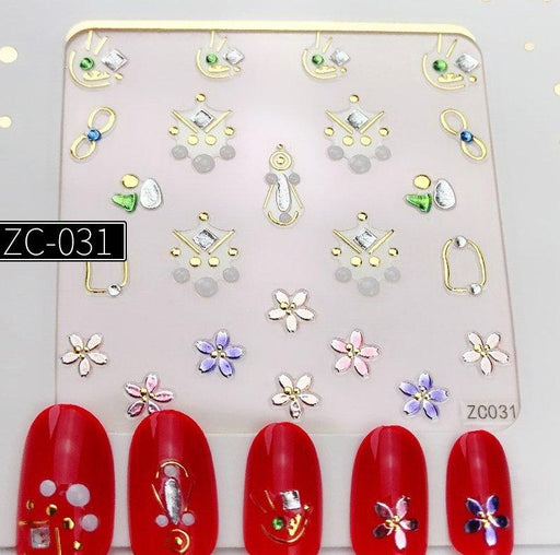 ZC031 Nail Gem Sticker - NSI NZ Ltd