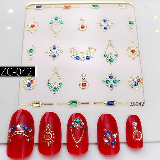 ZC042 Nail Gem Sticker - NSI NZ Ltd
