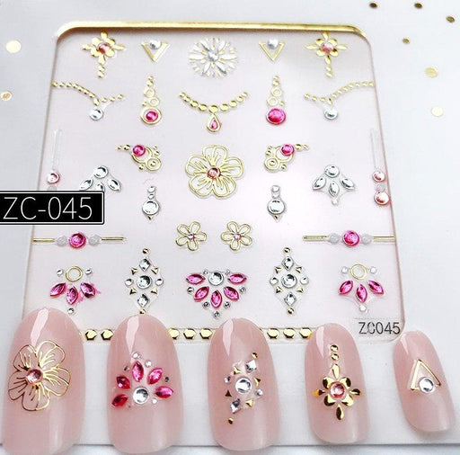 ZC045 Nail Gem Sticker - NSI NZ Ltd
