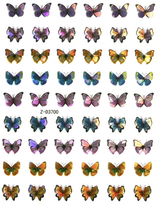 ZD3700 Butterfly Stickers - NSI NZ Ltd