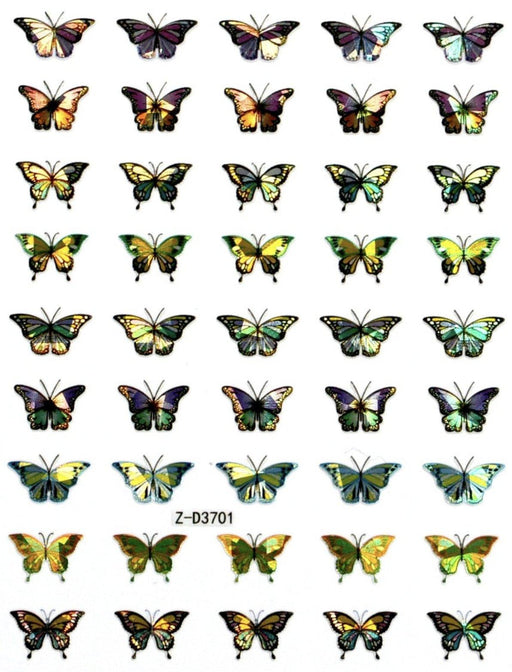 ZD3701 Butterfly Stickers - NSI NZ Ltd