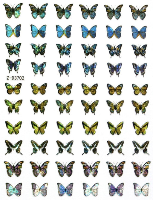 ZD3702 Butterfly Stickers - NSI NZ Ltd