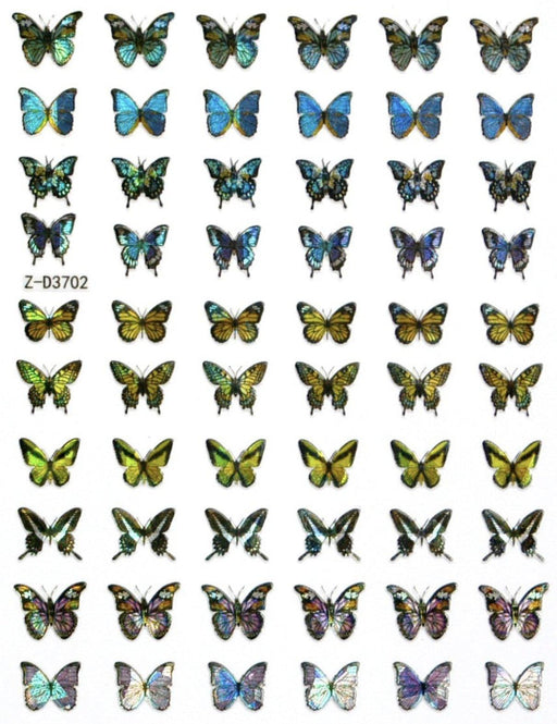 ZD3702 Butterfly Stickers - NSI NZ Ltd
