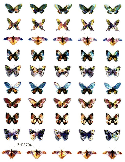 ZD3704 Butterfly Stickers - NSI NZ Ltd