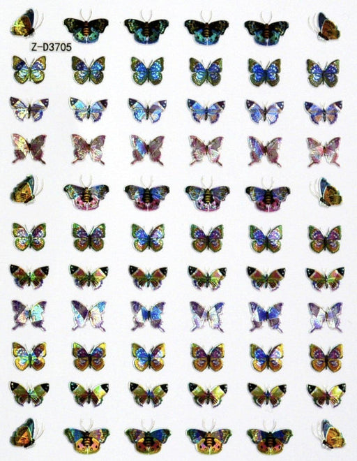 ZD3705 Butterfly Stickers - NSI NZ Ltd