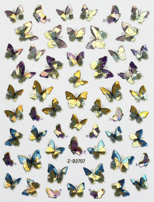 ZD3707 Butterfly Stickers - NSI NZ Ltd