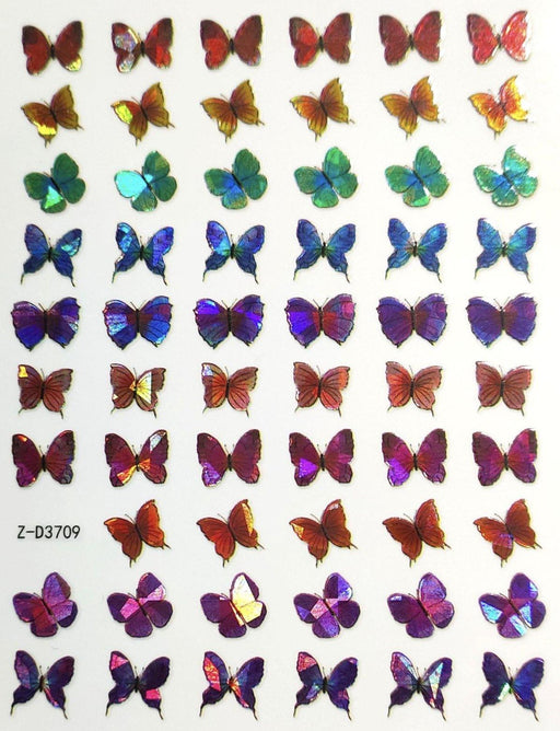 ZD3709 Butterfly Stickers - NSI NZ Ltd
