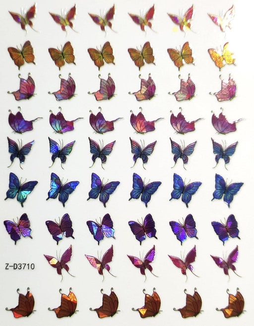 ZD3710 Butterfly Stickers - NSI NZ Ltd