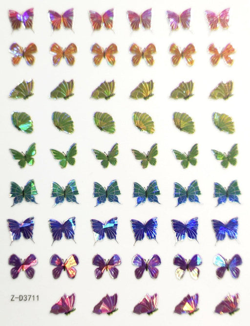 ZD3711 Butterfly Stickers - NSI NZ Ltd