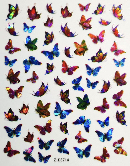 ZD3714 Butterfly Stickers - NSI NZ Ltd