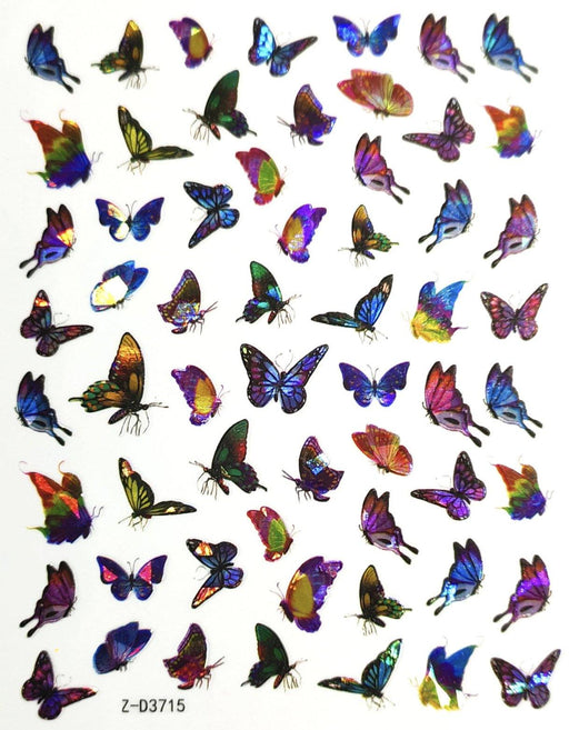 ZD3715 Butterfly Stickers - NSI NZ Ltd