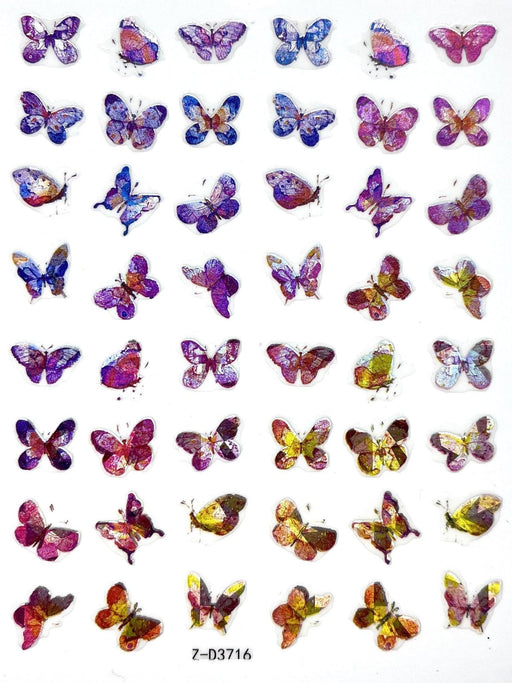 ZD3716 Butterfly Stickers - NSI NZ Ltd